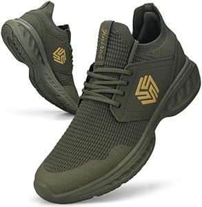 Giniros Zapatillas Running Hombre Zapatos Deporte Correr Jogging Caminar Bambas Deportivas Hombre Casual Sneakers Gimnasio Fitness Gym Atlético Asfalto Ligeros Trekking Tenis Transpirables, 44 EU