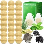 24 Pack Peppermint Skunk Repellent,