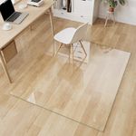 FlyEcho Glass Chair Mat 46" x 55" H