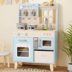 BIERUM Play Kitchen with Realistic 