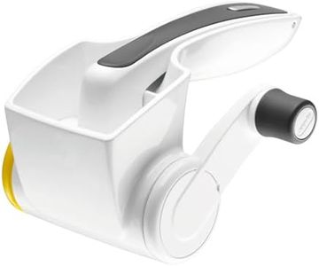 Zyliss Classic Cheese Grater - Rotary Cheese Grater - Handheld Cheese Grater with Handle - Vegetable, Chocolate, Hard Cheese & Nut Grater – White