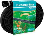 PHIRAH Flat Soaker Hose, 1/2" 50FT/