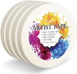 ETNRHP 4 Packs White Artist Tape fo