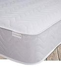 Starlight Beds - 4ft Small Double Mattress. Quilted Sprung Memory Foam Mattress. 4ft x 6ft3 (120cm x 190cm)