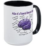 CafePress Funeral Director/Mortician Large Mug 15 oz (444 ml) Ceramic Coffee Mug