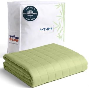 YnM King Size Cooling Weighted Blanket for Adults (88x104 Inches, 50 Pounds, Matcha Green), Perfect for Hot Sleepers with Cooling Rayon/Glass Beads, Heavy Bed Blanket for Couple on Queen or King Bed