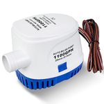 ECO-WORTHY Automatic 12V Bilge Pumps for Boats 1100GPH Auto with Float Switch for RV Caravan