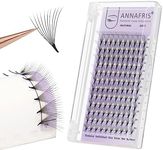ANNAFRIS Premade Fan Eyelash Extension 20D 0.05mm D Curl 8-15mm Mix Volume Lash Extensions Pointy Base Lash Pre Made Fan Russian Eyelash False Lash（20D,0.05,D 8-15mm）