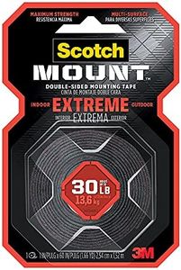 Scotch-Mount Extreme Double-Sided Mounting Tape 414H,1 in x 60 in