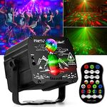 Disco Ball DJ Lights, Birthday Gift Party Decorations Lights, RGB Disco Party Lights Strobe with Remote Control and Sound Activated Stage Light for Dance Wedding Club Halloween Christmas Rave Show