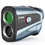 CIGMAN Golf Range Finder 1093Yards OLED Green/Red Display Golf Laser Rangefinder, On/Off Slope Compensation 7X Magnification, Type-C Rechargeable, Flag Pole Locking Vibration, Magnetic Plate Inside