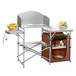 Costway Outdoor Camping Table with 