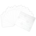 Bullseye Thin fire Kiln Shelf Paper - Small Kiln Paper for Ultra Smooth Surface - Glass Fusing Supplies - 15 Sheets 5'' x 5'' - kiln Paper for Glass fusing