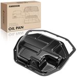 A-Premium Lower Engine Oil Pan with Gasket Compatible with Nissan Sentra Versa 2007-2012 Cube 2009-2014 1.8L 2.0L