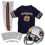 Franklin Sports NCAA Auburn Tigers Kids College Football Uniform Set - Youth Uniform Set - Includes Jersey, Helmet, Pants - Youth Small