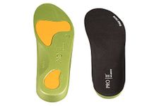 PRO 11 WELLBEING Worx Series Orthotic Insoles for Plantar Fasciitis and Flat feet (11/13 UK)