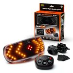 CKB LTD Bicycle Signalling System Wireless Remote Control Bike Indicators light - Cycling Gadget Signal Pod