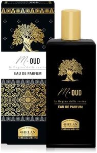 Helan, M Oud - Parfum pour homme d'agrumes frais, eau de parfum avec des notes aromatiques de oud et de tabac - Parfums pour homme idéaux comme cadeau pour homme, 100 ml - Fabriqué en Italie
