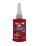 Loctite 243 Threadlocker - Blue Liquid 50 ml Bottle - Shear Strength 1100 psi, Tensile Strength 230 psi [PRICE is per BOTTLE]