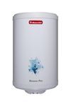 Racold BUONO PRO NXG Storage Water Heater 25L - Free Standard Installation & Pipes, 5 Star Rated, ABS Body Vertical Geyser for Bathroom,3 Safety Levels, Rust Proof Body with Titanium Coating, White