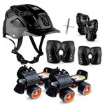 Jaspo Insane for Boys Adjustable Roller Skates Suitable for Age Group,Foot Length 18 cms to 21 cms (Upto 5 Years)-PU Wheels- (Junior Insane Boys (Upto 5 Years) (Insane Junior)