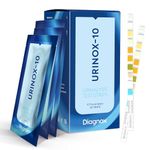 10 Parameter Urine Test Strips - Individually Packed & Clinical Grade Urine Dip Test Strips - Urine Infection Test Strips for Men & Women - at Home Urinalysis Sticks with Free Mobile App