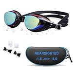 AIKOTOO Nearsighted Swim Goggles An
