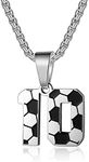 ZRAY Soccer Number Necklace for Men