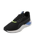 Puma Mens Lex Black-Blue Skies Training Shoe - 8 UK (37682620)