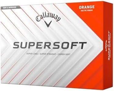 Callaway Golf Balle de Golf Supersoft 2025, Orange