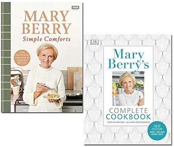 Mary Berry 2 Books Collection Set (Mary Berry's Complete Cookbook: Over 650 recipes and Mary Berry's Simple Comforts)