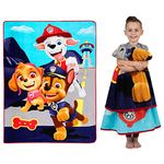 Franco Kids Bedding Ultra Soft Plush Micro Raschel Blanket, 62 in x 90 in, Paw Patrol