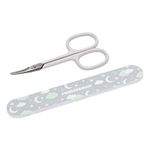 TWEEZERMAN Yellow Baby Nail Scissors with File