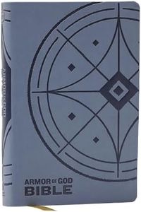 KJV Armor of God Bible, Blue/Gray Leathersoft (Children’s Bible, Red Letter, Comfort Print, Holy Bible): King James Version