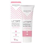 MAGNITONE LiftOff Superconductive Prepare + Glide Gel for Microcurrent Facial Toning & Radiofrequency Devices, Hydrating Wipe Off Formula, Water-Based, Fragrance Free, Cruelty Free & Vegan (Pack of 1)