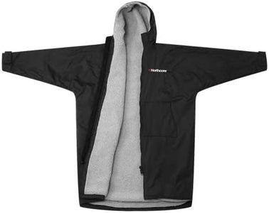 Northcore Surfing and Watersports Accessories - Beach Basha Sport Long Sleeve Changing Robe Black