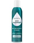 Puracy Natural Dry Shampoo- 99.3% Plant-Powered Non-Toxic Cleansing Dry Shampoo Spray - No Powdery Residue - 3-in-1 Volumizing, Revitalizing & Memory-Adding Dry Hair Shampoo - For All Hair Colours, Types & Textures (Citrus & Jasmine, 170g, 6 oz)