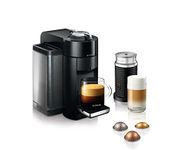 Nespresso Vertuo Coffee and Espresso Machine with Aeroccino by De'Longhi, Piano Black