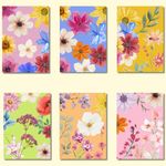 IKBOE Greetsy Set of 12 Floral Bloom Greeting Cards | Foldable Notecards Cards with Envelopes | Thank you, Appreciation, Gratitude, Birthday, Anniversary, Festive Wishes | 3 Inch x 4.25 Inch