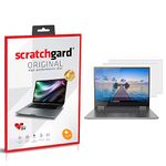 Scratchgard Anti-Glare, Matte Finish PET Film Laptop Scratch Protection Screen Protector Guard For Dell Vostro 3405 14" wide - Transparent, 0.1mm, Not Glass - Pack of 2