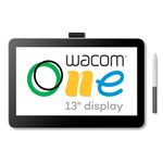 Wacom One 13 Touch Drawing Tablet with Screen, 13.3" HD Full-Laminated Touchscreen Digital Art Pad with Creative Software and Training, Graphics Drawing Tablet for Mac, Windows PC, Chromebook