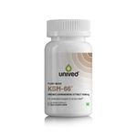 Unived KSM-66 Ashwagandha | 600mg Vegan Full Spectrum Root Extract Standardized to 5% Withanolides | for Stress, Anxiety, Endurance, & Strength (30 Vegan Caps)