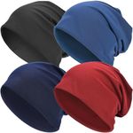 EINSKEY Slouchy Beanie Hat for All Seasons, Lightweight Oversize Large Thin Skull Cap Chemo Cap Night Sleeping Cap