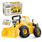 Tonka Retro Front Loader - Collector's Edition - Made with Real Steel, Kids Construction Toy, Metal Truck, Gift for Boys and Girls, Kids, Toddlers, Ages 3+