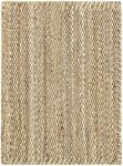 HAMID - Granada Jute Rug, 100% Natural Jute Fibre, Hand Woven, Soft Rug and High Strength Rug for Living Room, Dining Room, Bedroom, Hallway Rug - Natural (70 x 50 cm)