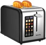 Mecity 2 Slice Touch Screen Toaster