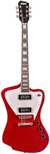 EGRK Solid Body Electric Guitar, Mahogany Body, 22 Rounded End Frets, Bone Nut, Right Handed Guitar for Beginners and Intermediate Players