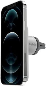 Belkin MagSafe Vent Mount Pro - MagSafe Phone Mount for Car, Magnetic Phone Holder Compatible with iPhone 16, iPhone 16 Pro, iPhone 16 Pro Max, iPhone 15 Series, iPhone 14 Series, and Mini - Gray