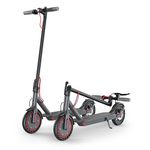 Electric Scooter - 8.5" Solid Tires, 350W Motor, Up to 30.5KM/H & 34KM Long-Range Portable Foldable Commuting Scooter for Adults with Double Braking System and App