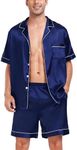 SWOMOG Pyjama Set for Men Short Sle